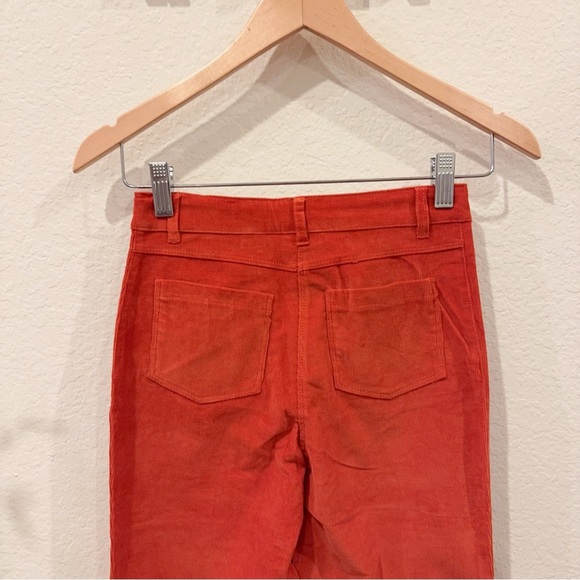 Jacadi Corduroy Cotton Casual Pants in Maple Orange NWT Size 10Y/A - Picture 3 of 6